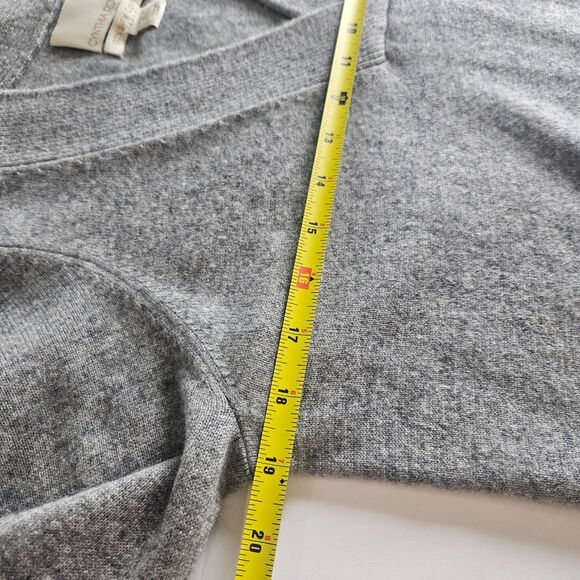 Cynthia Rowley Cashmere Pop Over 2-Ply Sweater Tunic Legnth Kangaroo Pocket S - Picture 8 of 9